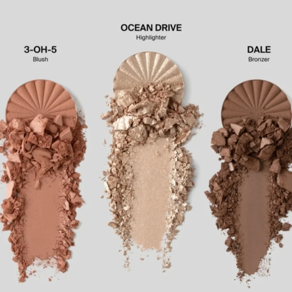 OFRA Mini Mix Face Palette Bienvenidos A Miami Highlighter Bronzer Blush Makeup